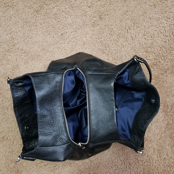 Coach black Leather Large hobo handbags - Picture 4 of 11